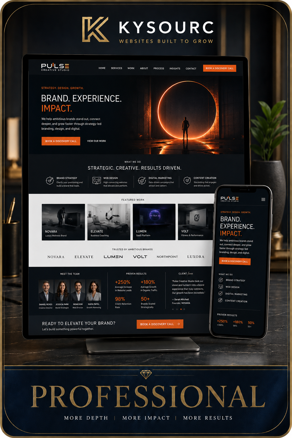Página Web Personalizada — Pacote Business