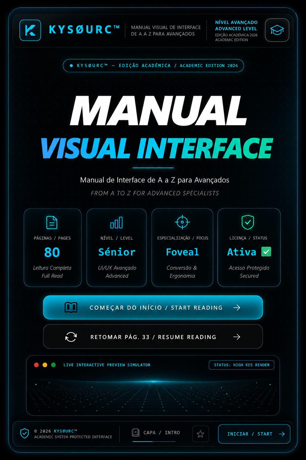 Manual Visual de Interface de A a Z para Avançados